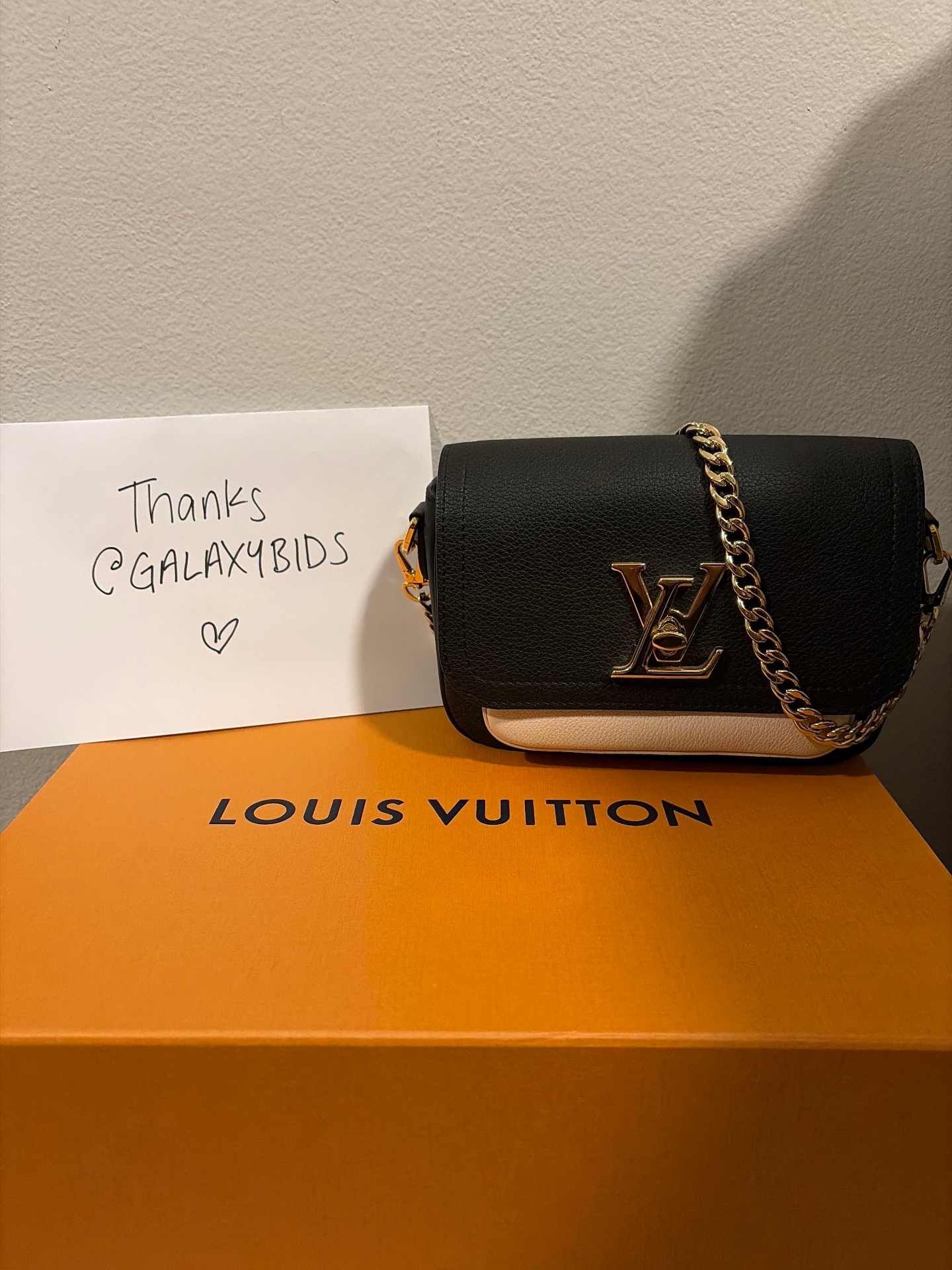 Louis Vuitton Lockme Bag won on BidSlam