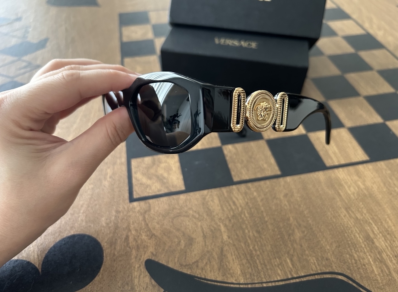 Versace Medusa Biggie Sunglasses won on BidSlam