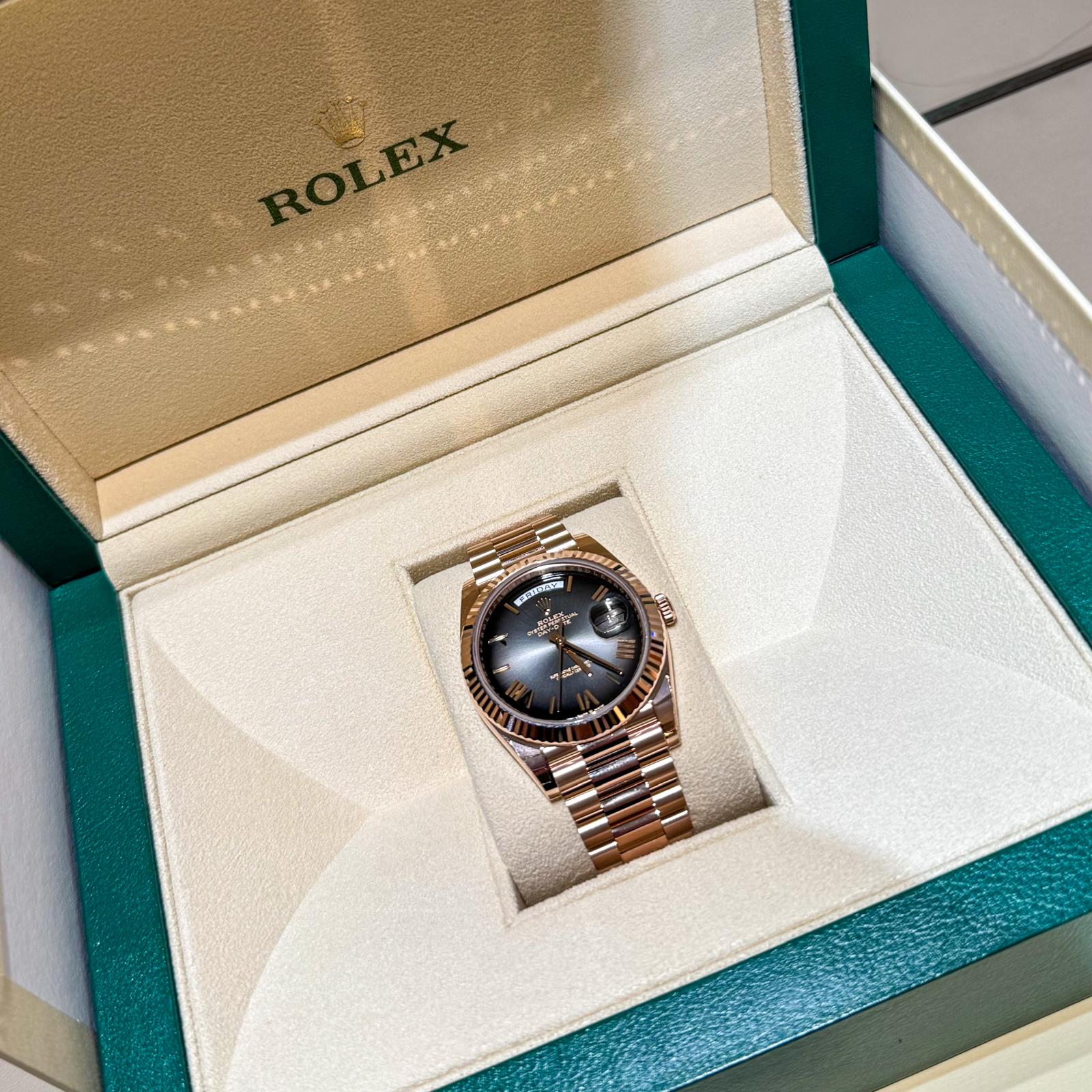 Rolex Day-Date (Rose Gold) won on BidSlam